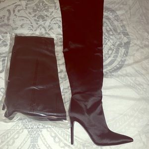 Thigh high boots by Kendall & Kylie